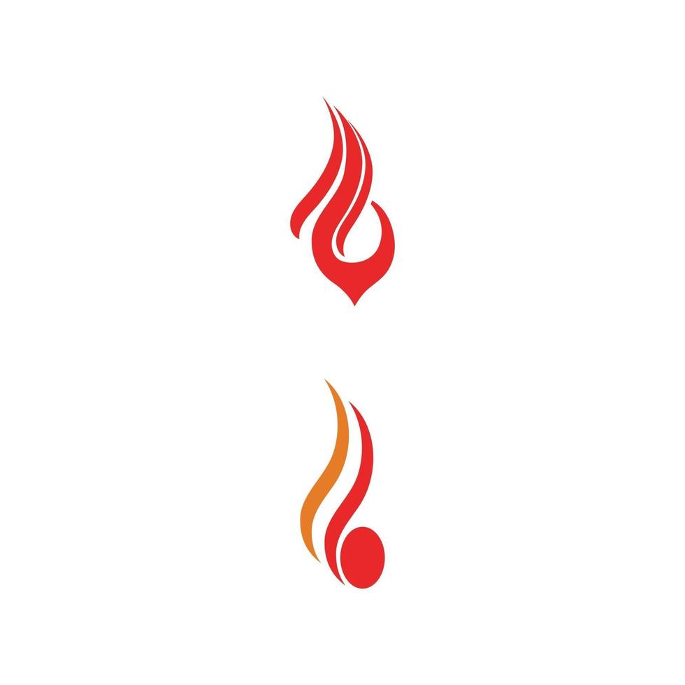 fire logo modern simple gradient. flame logo clean simple. vector