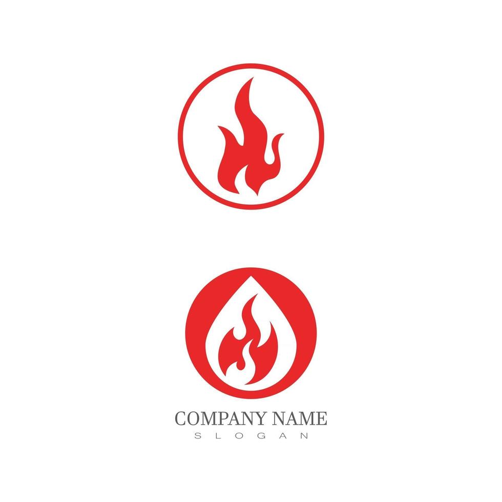 fire logo modern simple gradient. flame logo clean simple. vector