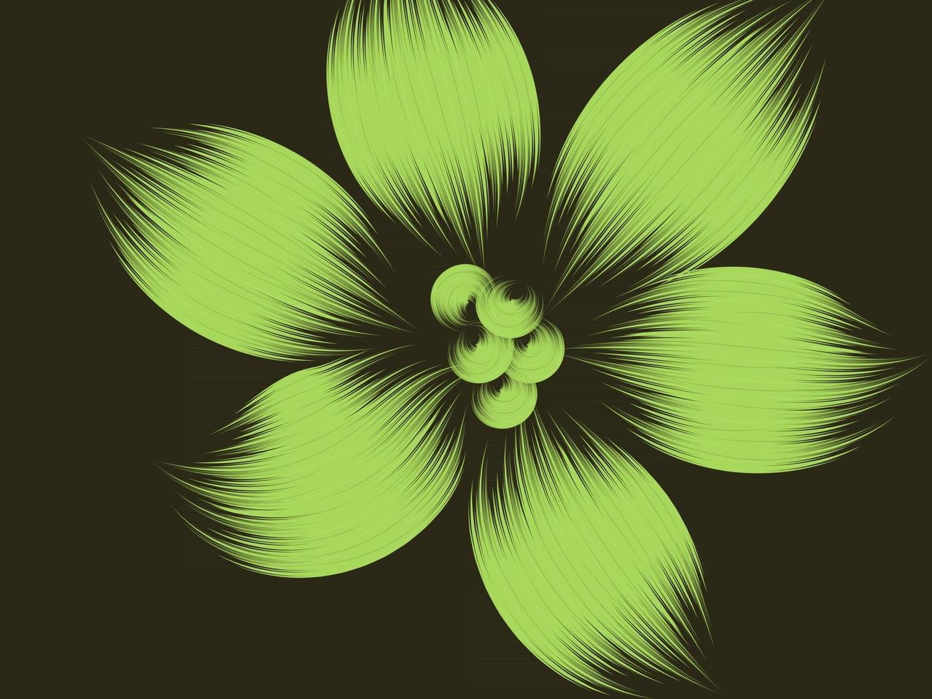 Flower Abstract Wallpaper vector