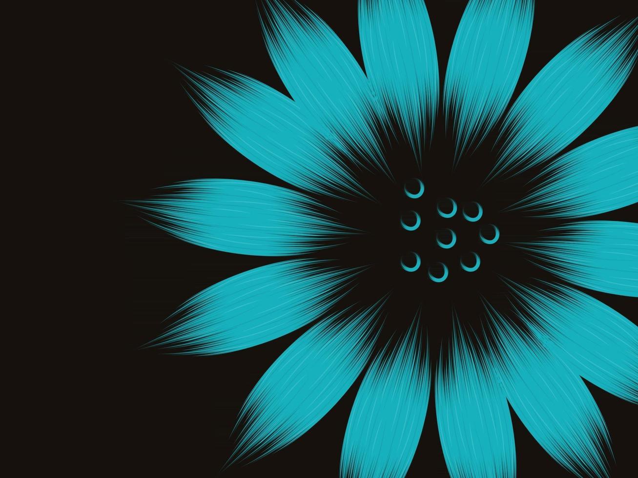 plantilla abstracta floral vector