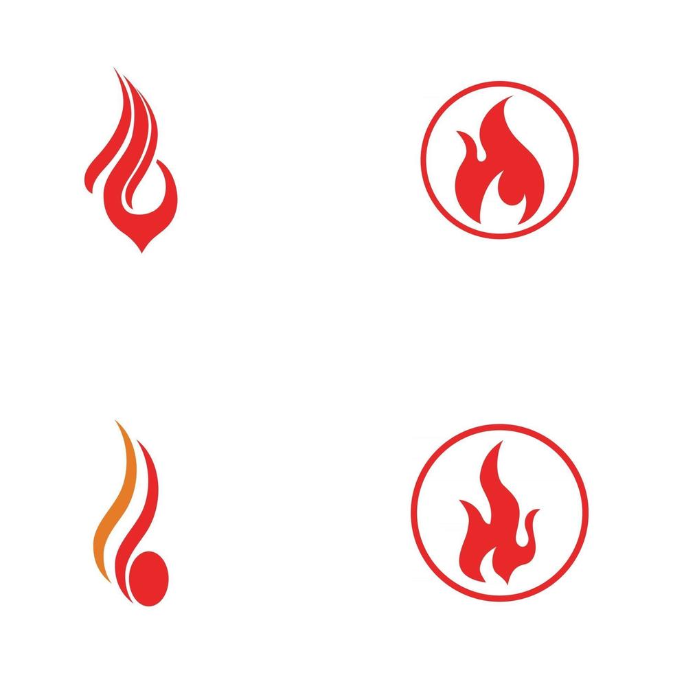 fuego logo moderno simple degradado. llama logo limpio simple. vector