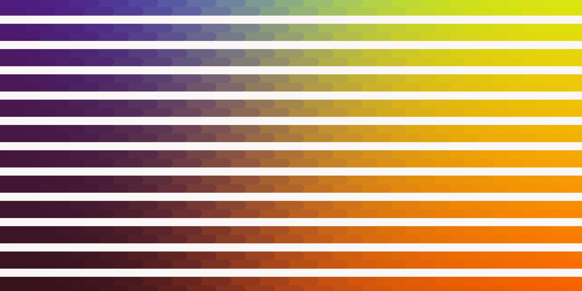 Fondo de vector multicolor claro con líneas.