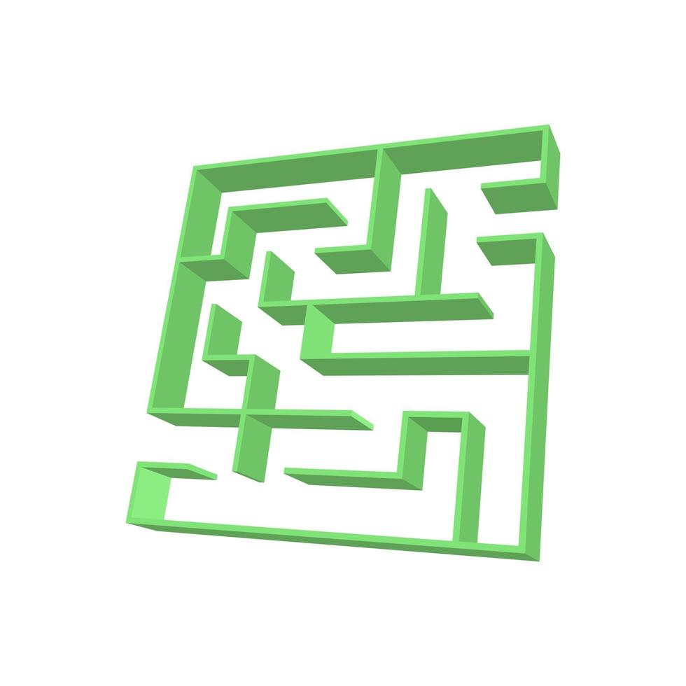 Maze for kids. Puzzle for children.  Labyrinth conundrum. vector
