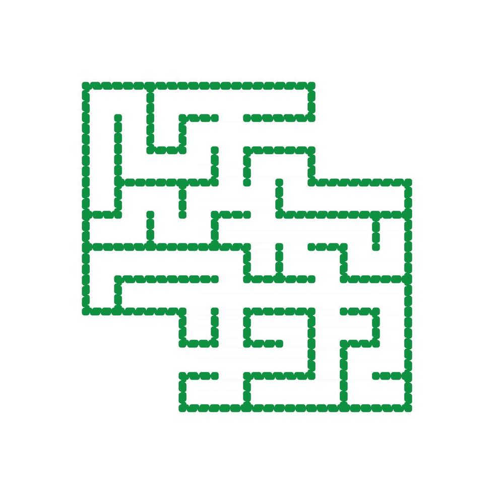 abstract labyrinth. game for children and adults. vector illustration