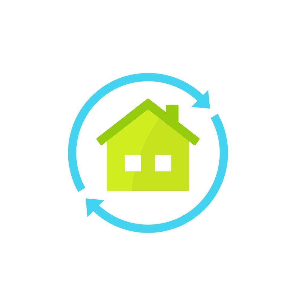 home rent vector icon on white