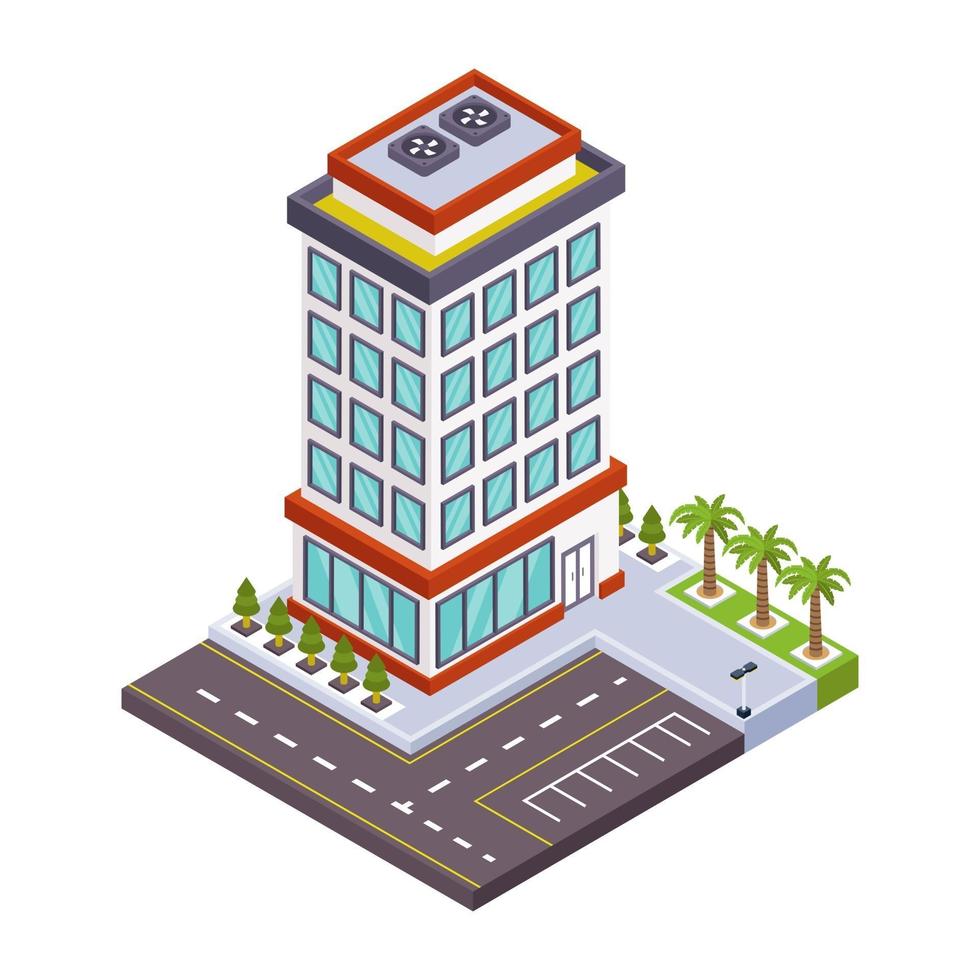 Apartments and Flats vector