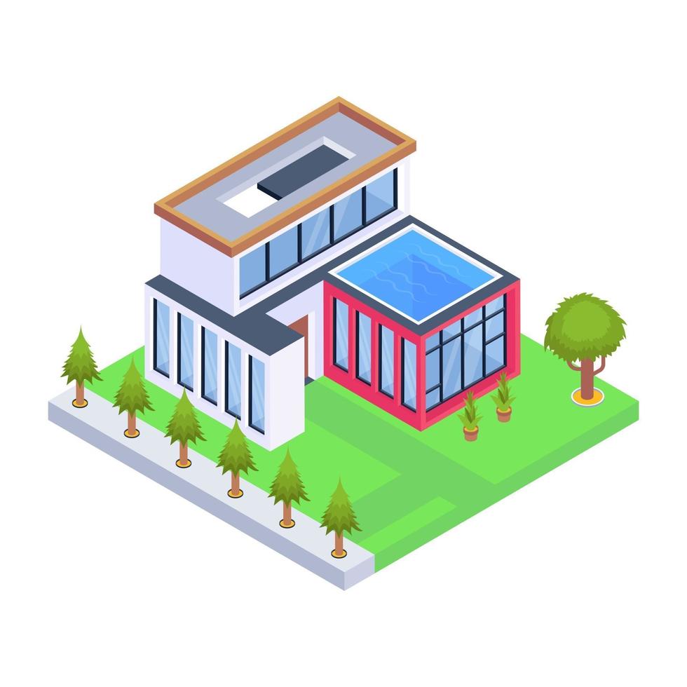 Home Building and Residence vector