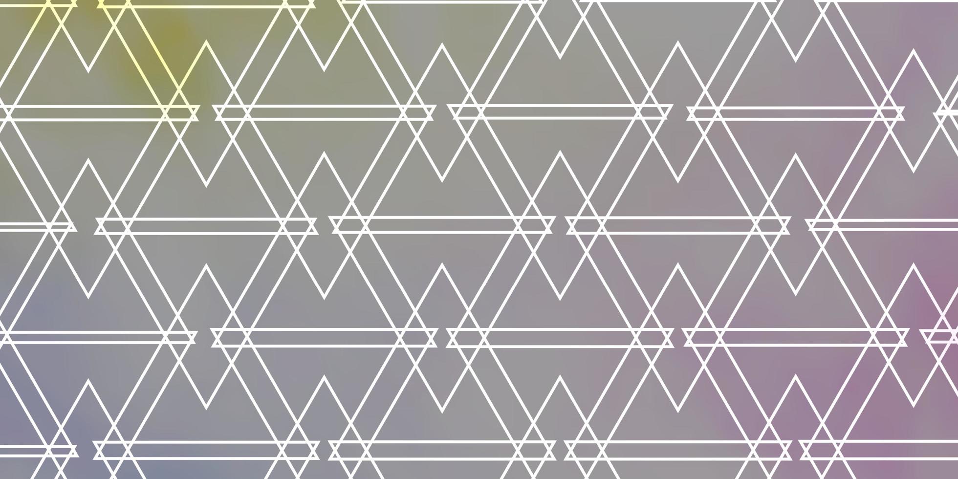 Light Multicolor vector texture with triangular style.