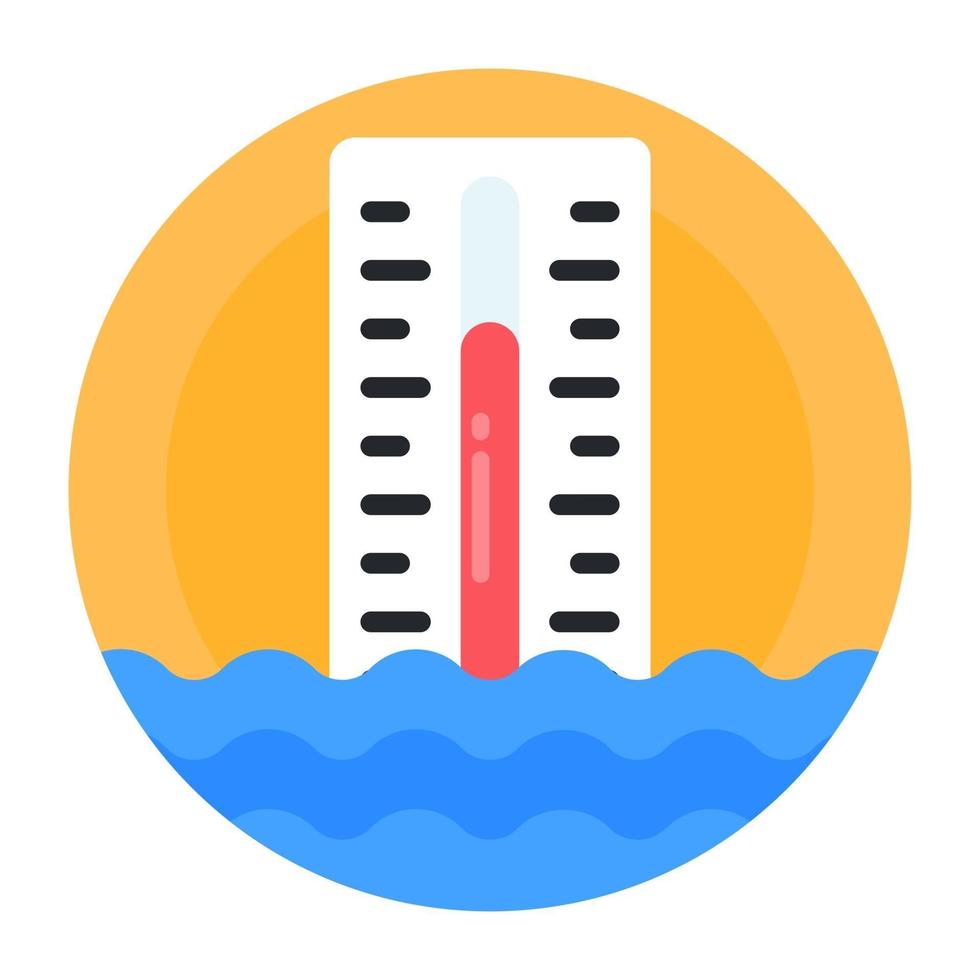 Water Level Meter vector