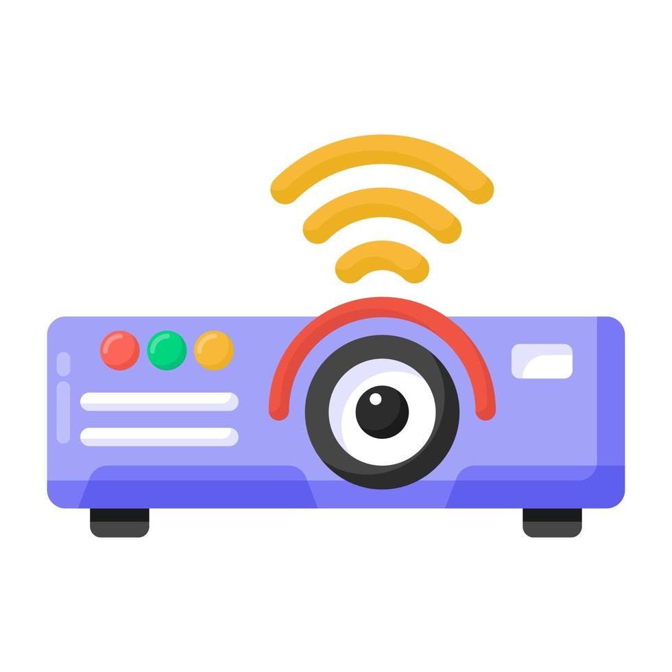 wifi  Smart Projector vector