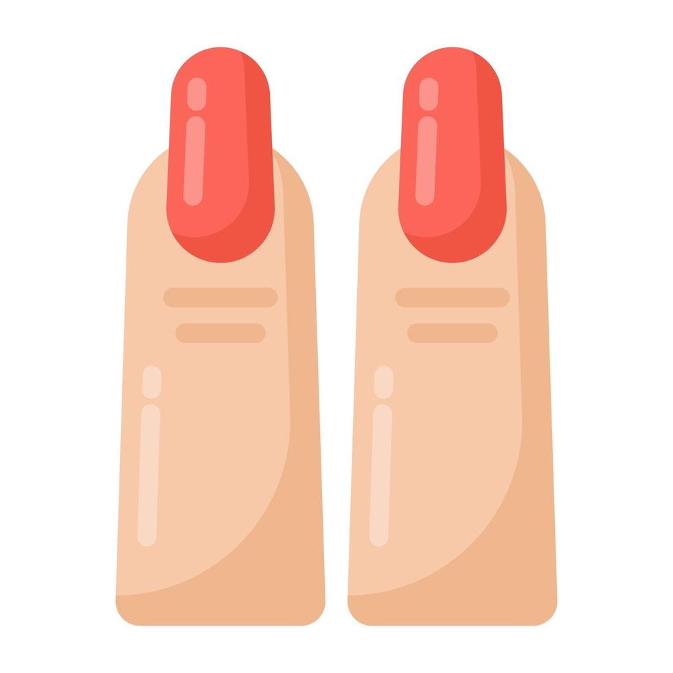 Fingernails and Manicure vector