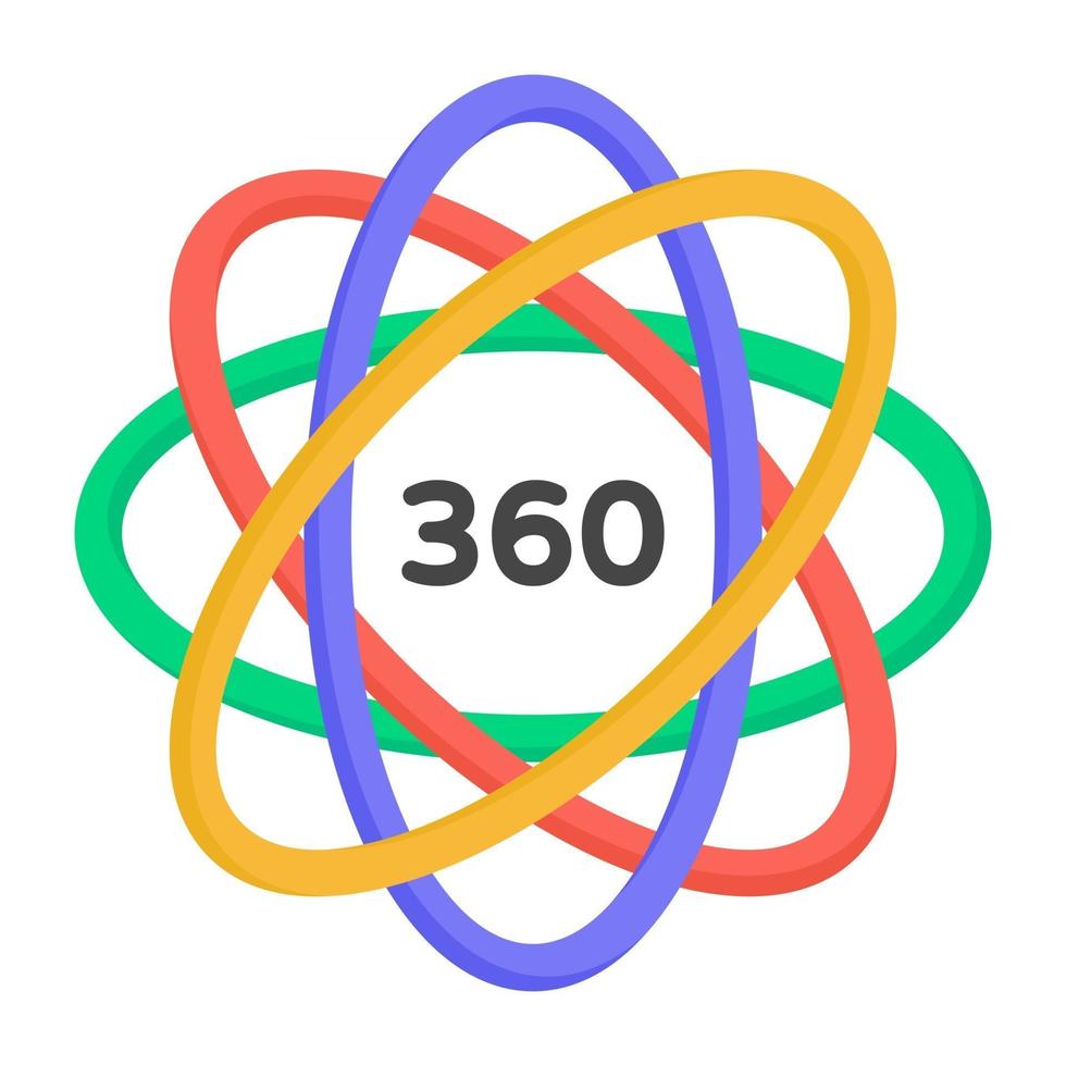 Atom Data science vector