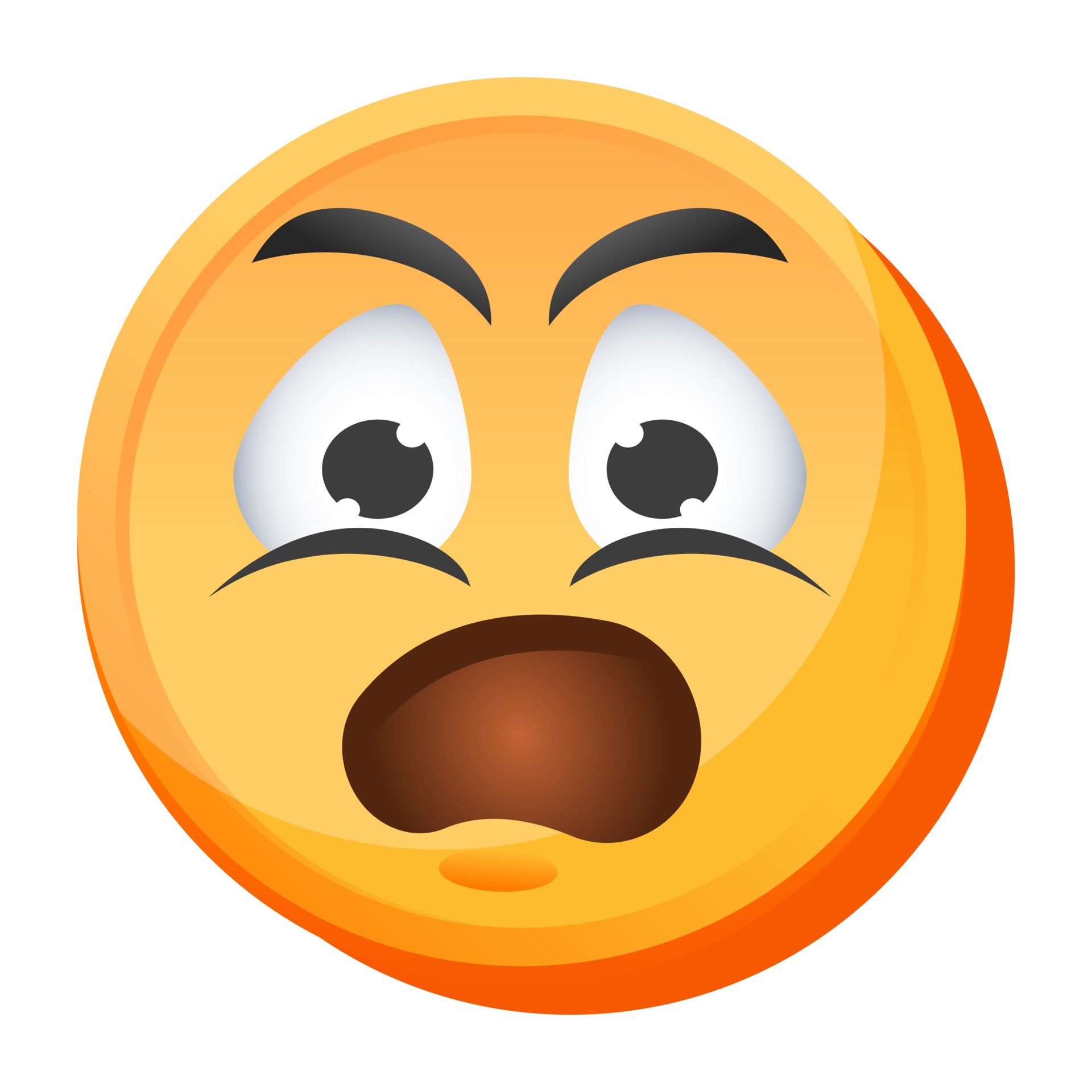 Scared Emoji and Smiley 2957972 Vector Art at Vecteezy