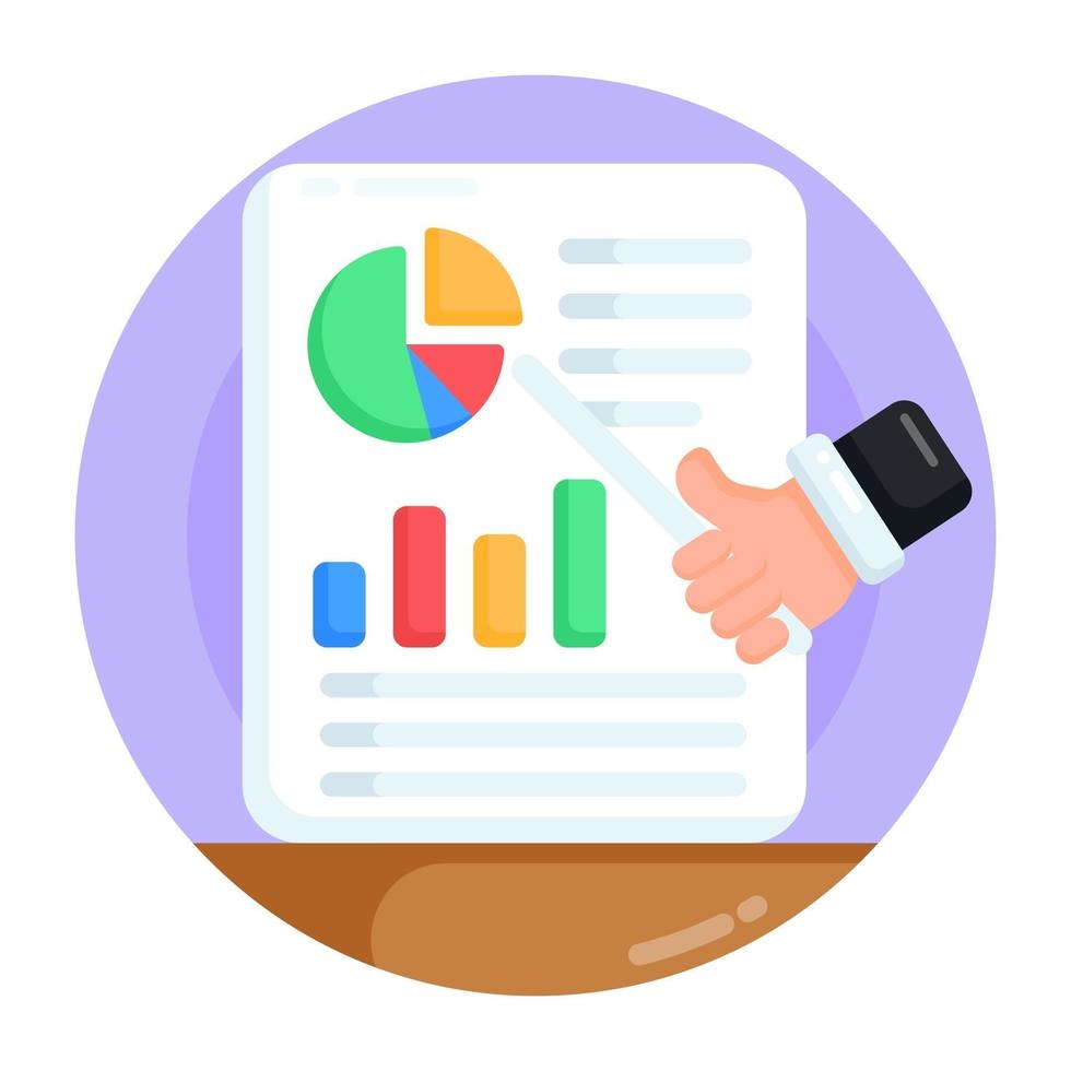 Business  Data Analysis vector