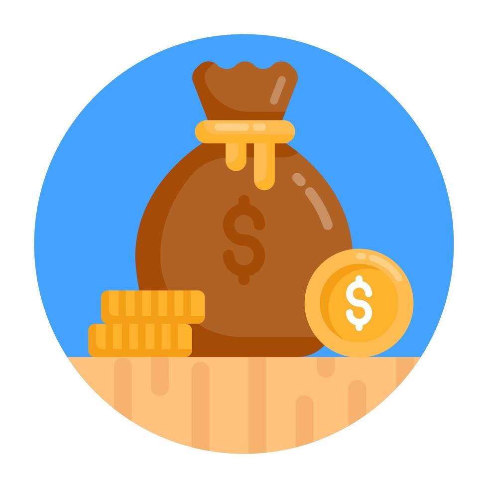 Funds and Currency vector