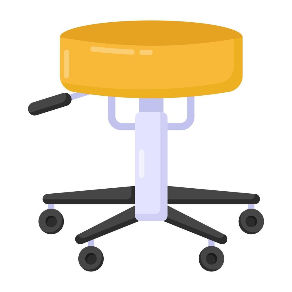 Revolving Bar Stool vector