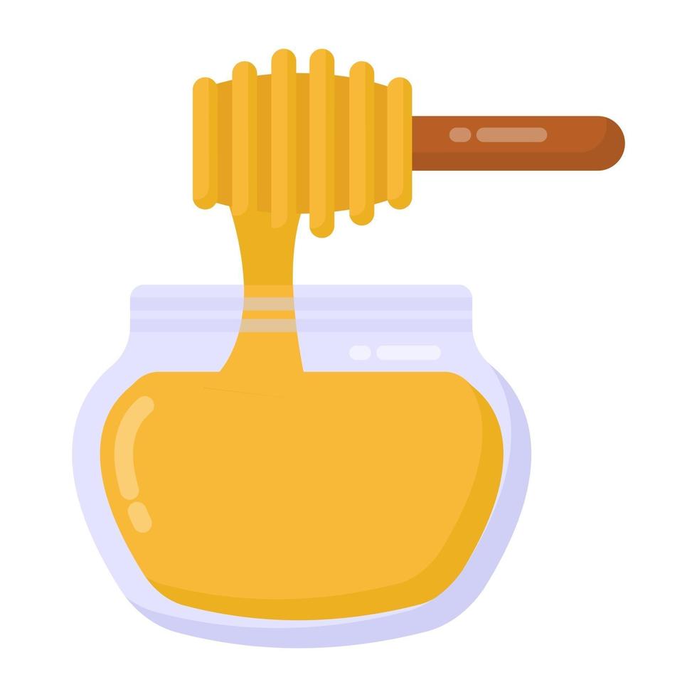 Honey Jar and Container vector