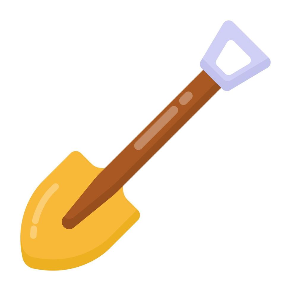 Shovel  Gardening tool vector