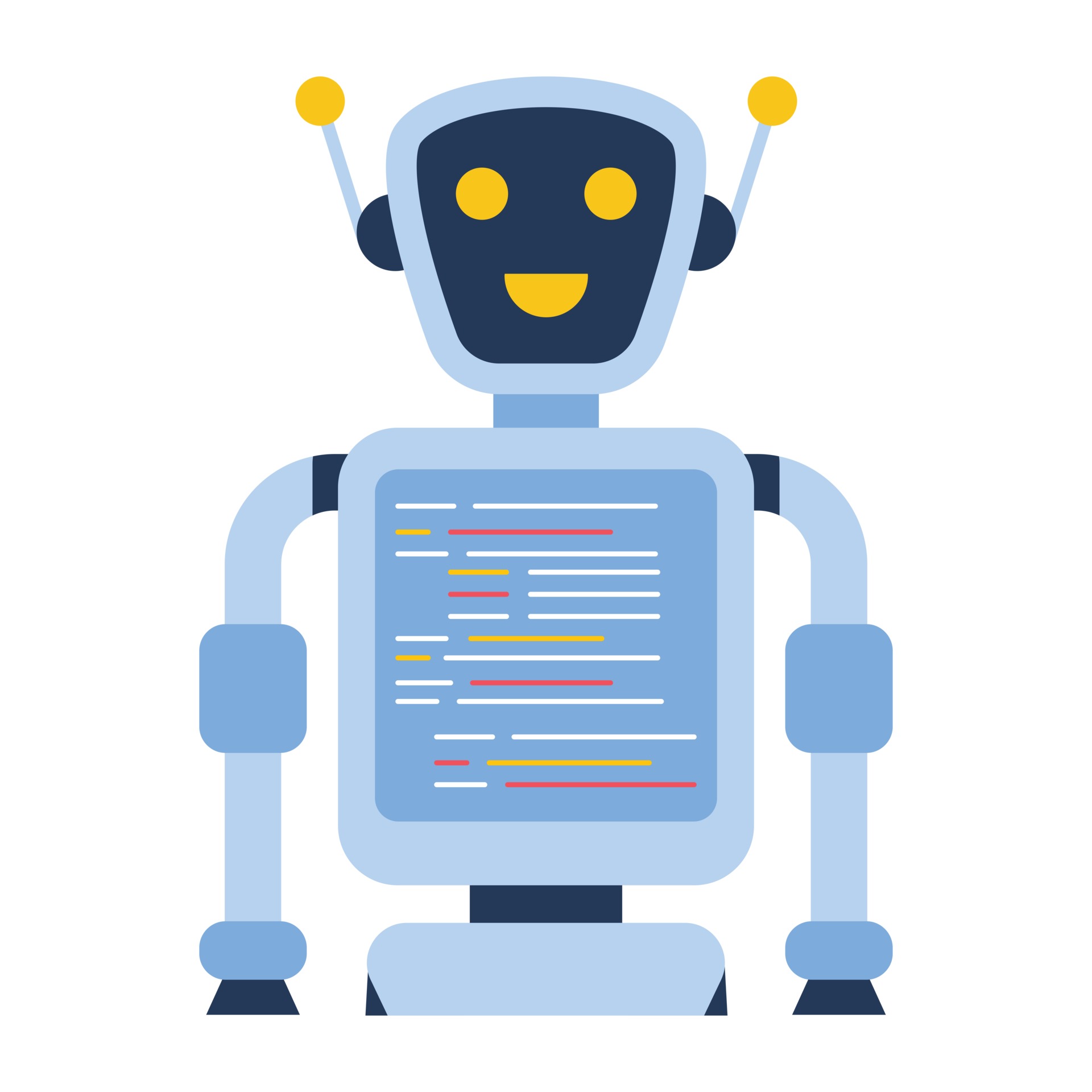 Robot Coding Software 2958496 Vector Art at Vecteezy