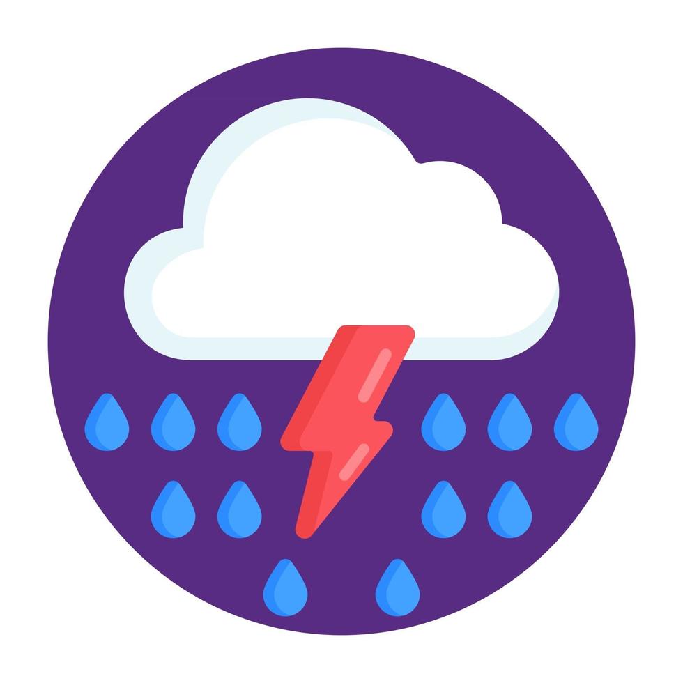 Sunny Rainy Day vector