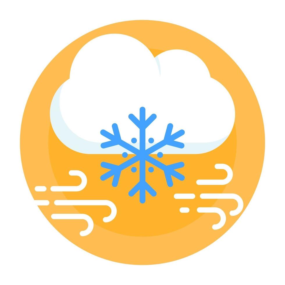 Windy Cloud Forecast vector