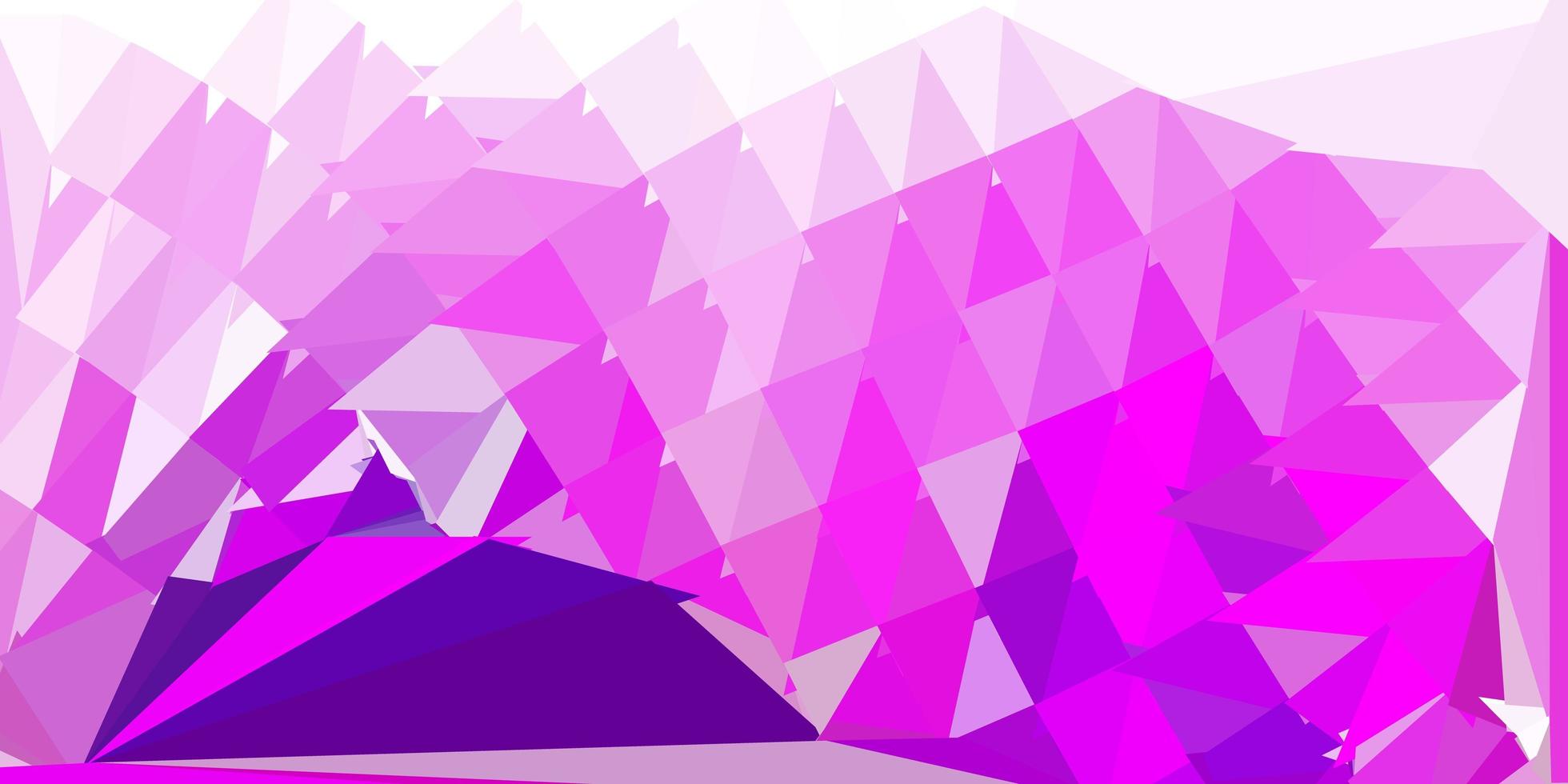Dark purple vector gradient polygon layout.