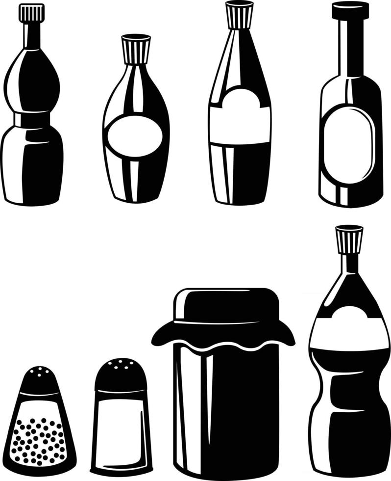 Illustration of isolated condiment vector