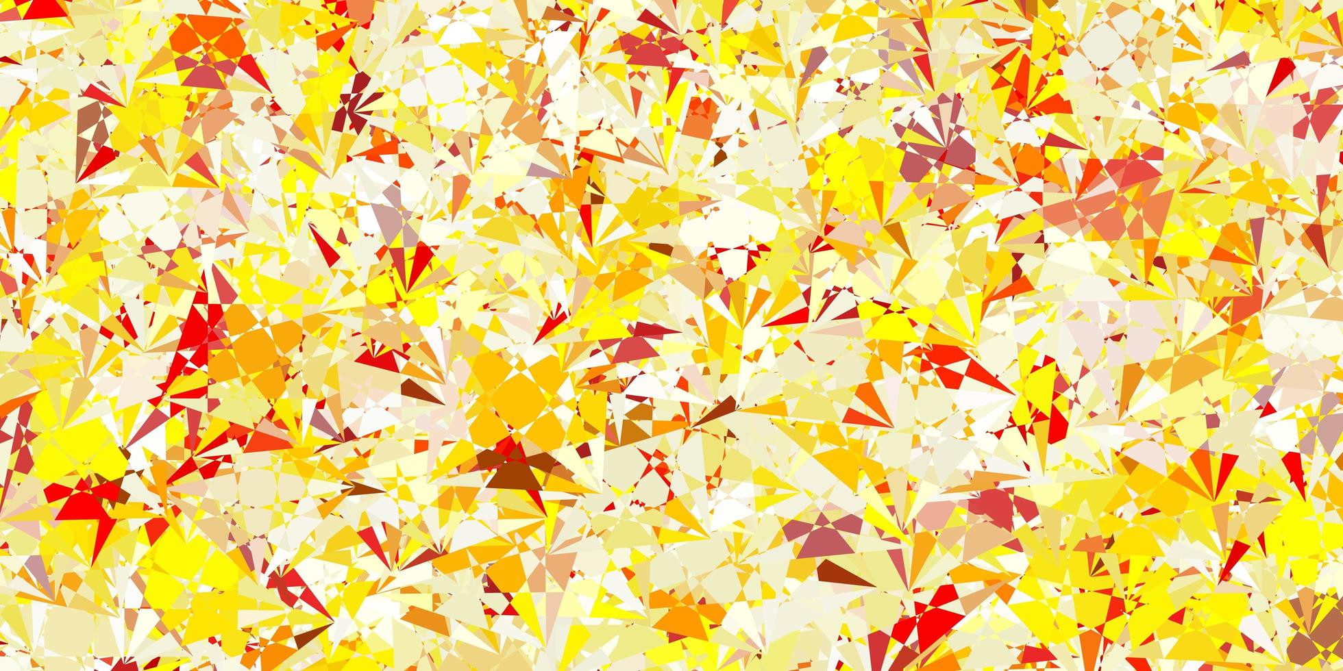 Light Green, Red vector texture with random triangles.