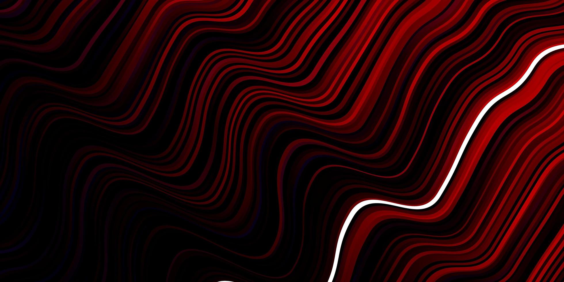 Dark Blue, Red vector background with wry lines.