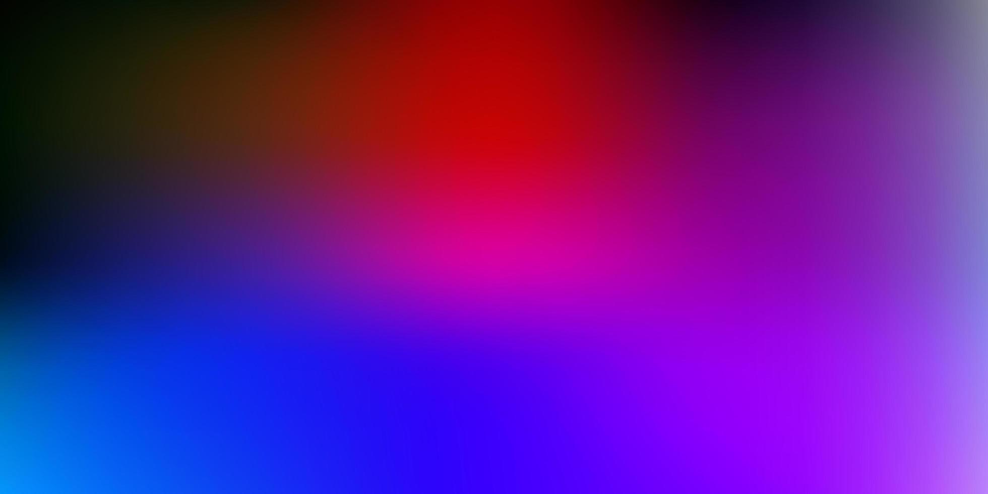 Dark multicolor vector abstract blur drawing.