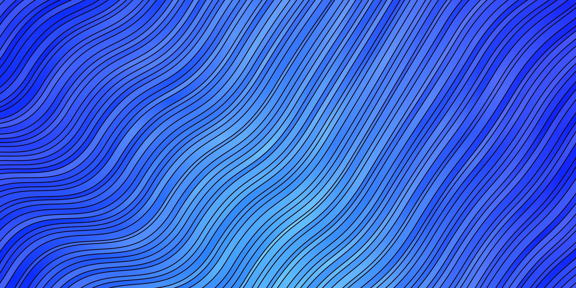 Light BLUE vector texture with curves.