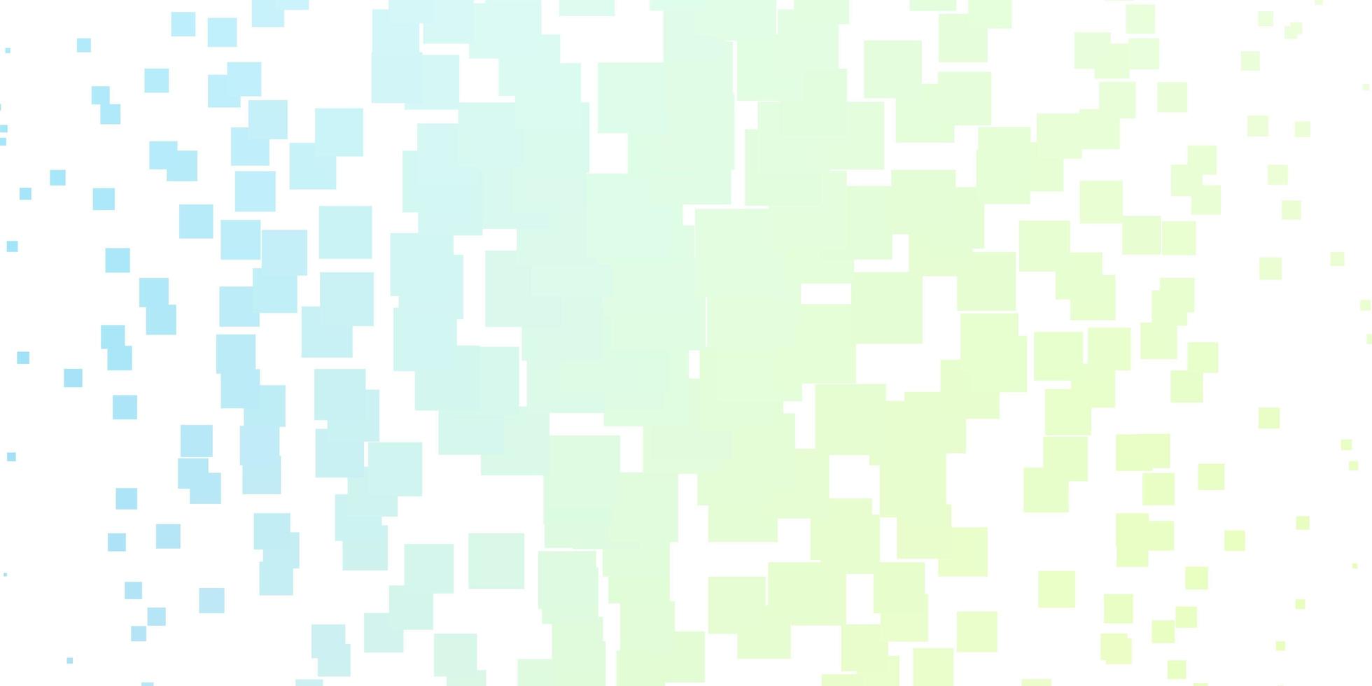 Light Blue, Green vector pattern in square style.