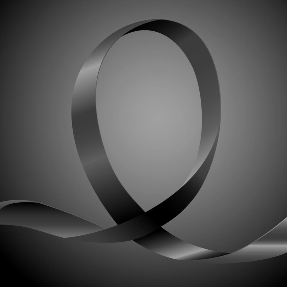 Awareness Ribbon Background vector