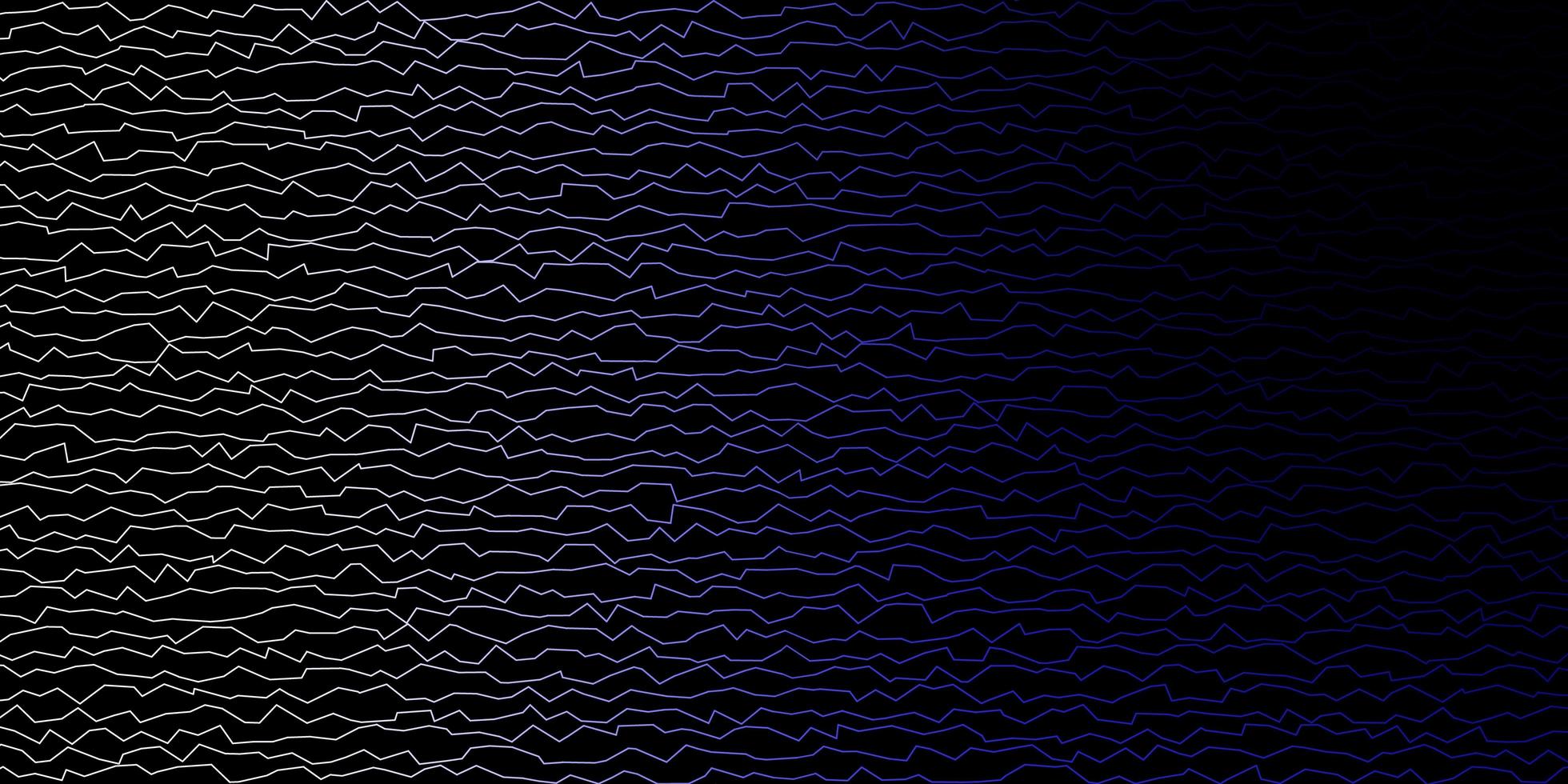 Dark Purple vector pattern with lines.