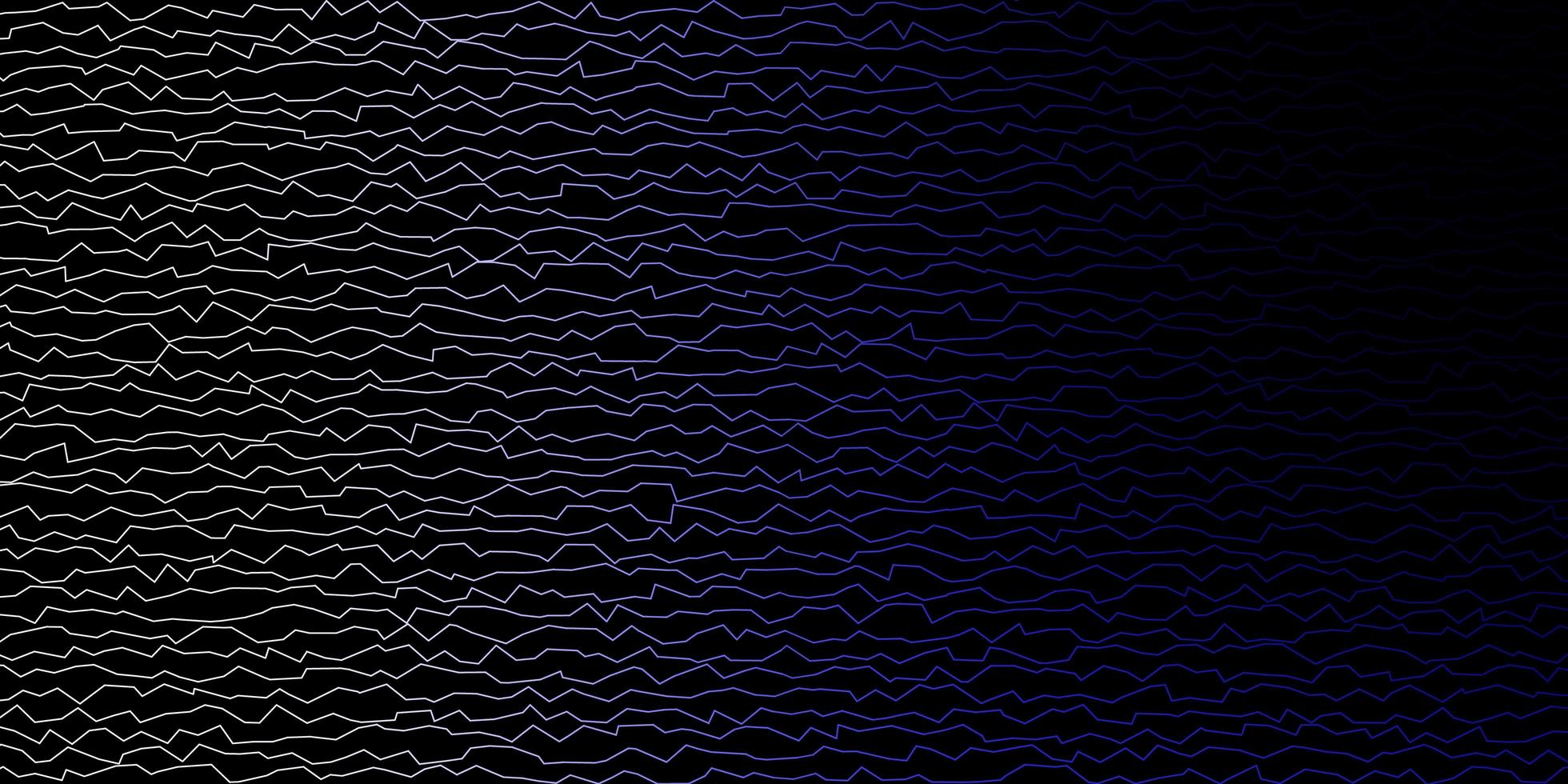 Dark Purple vector pattern with lines.