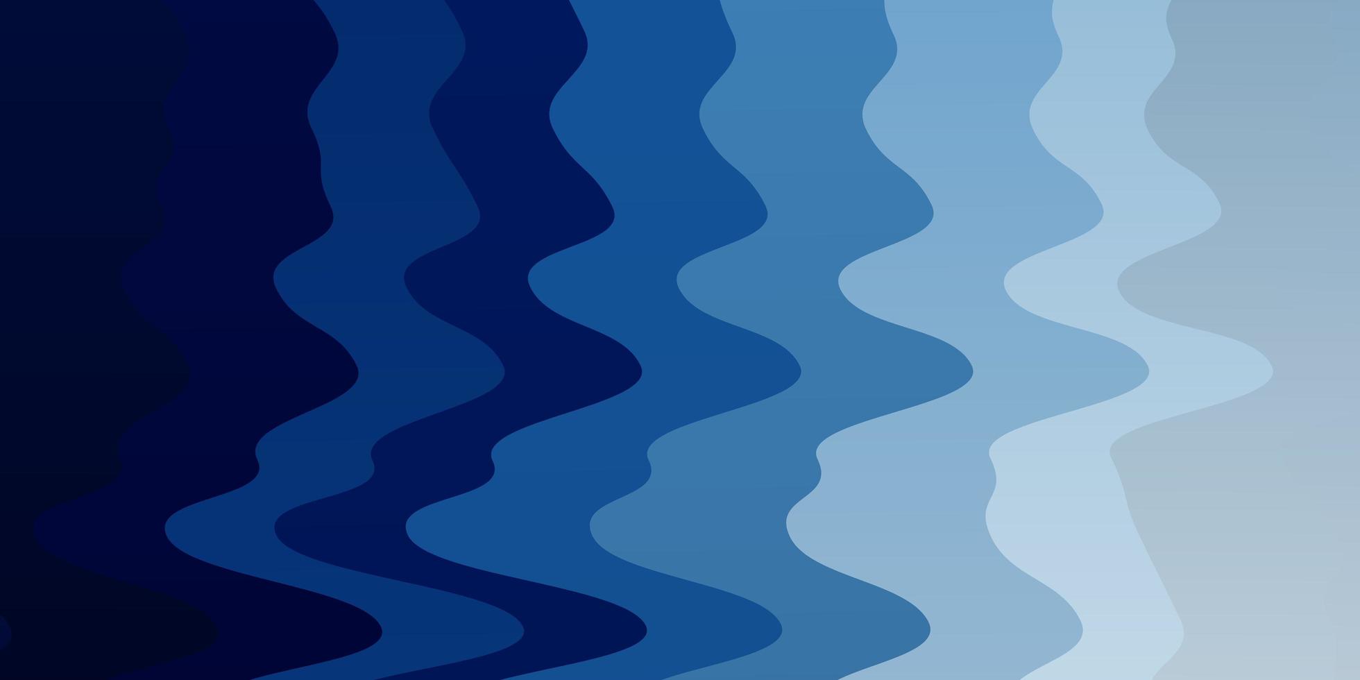 Light BLUE vector background with bent lines.