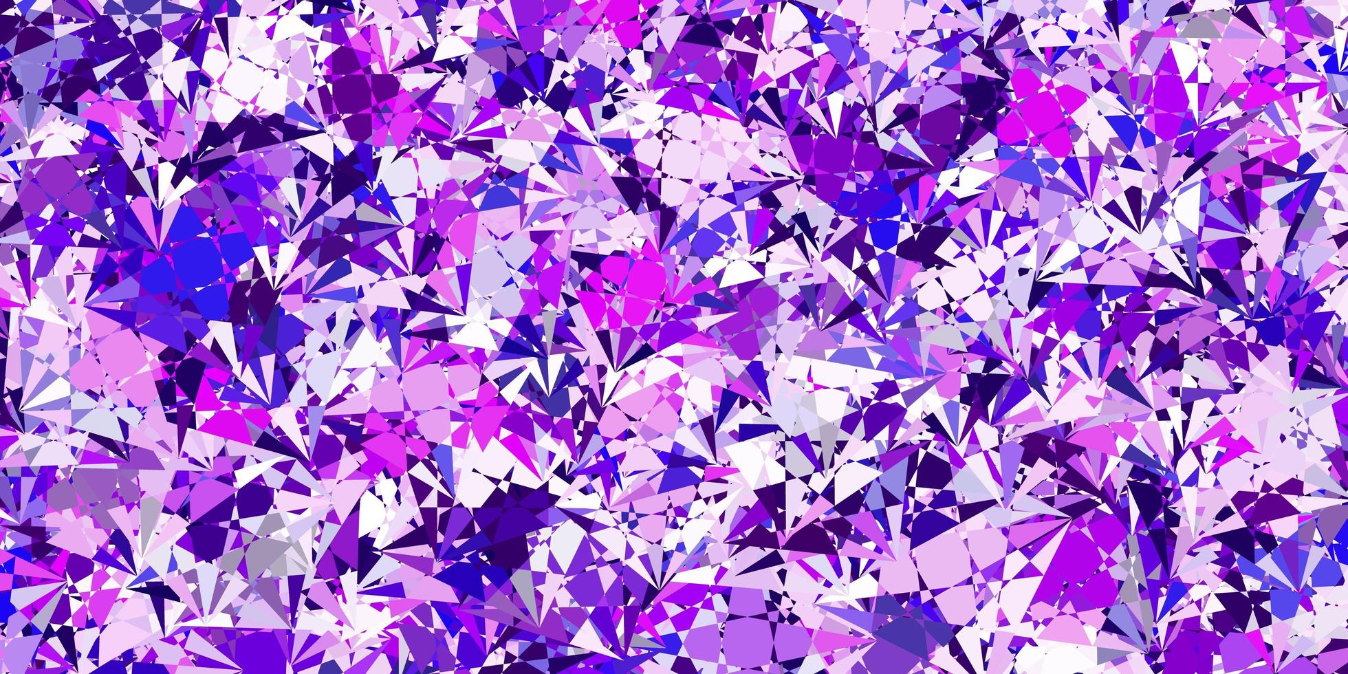 Light Purple vector background with polygonal forms. 2960579 Vector Art