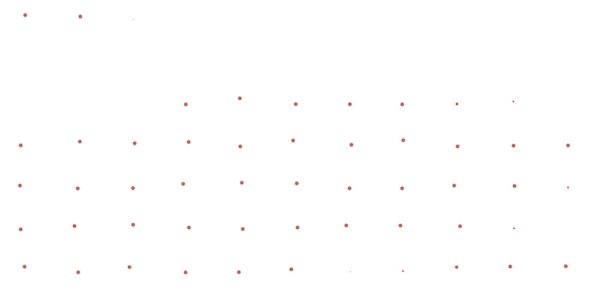 Light Red, Yellow vector backdrop with chaotic shapes.
