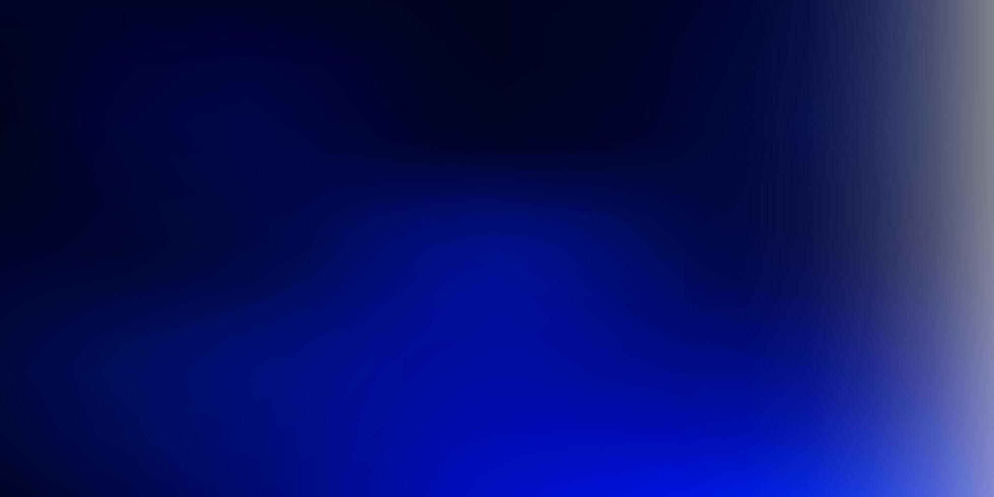 Dark blue vector gradient blur layout.