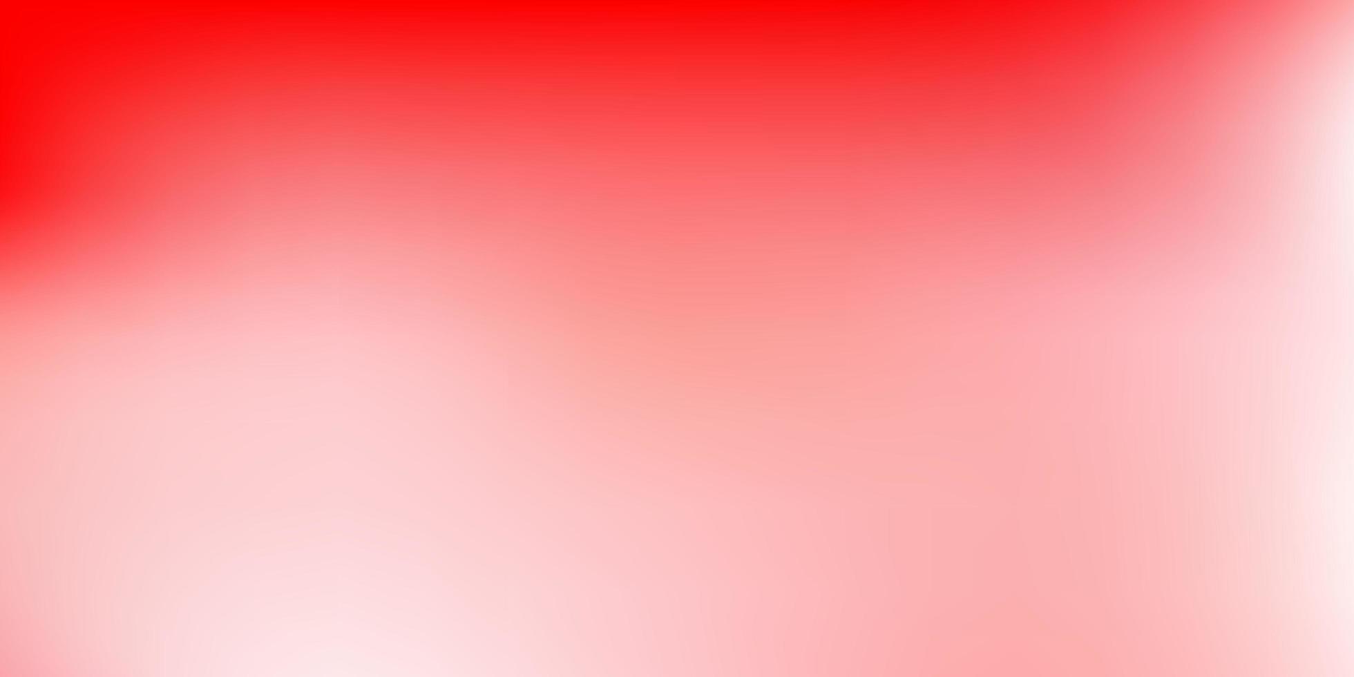 Light red vector gradient blur backdrop.