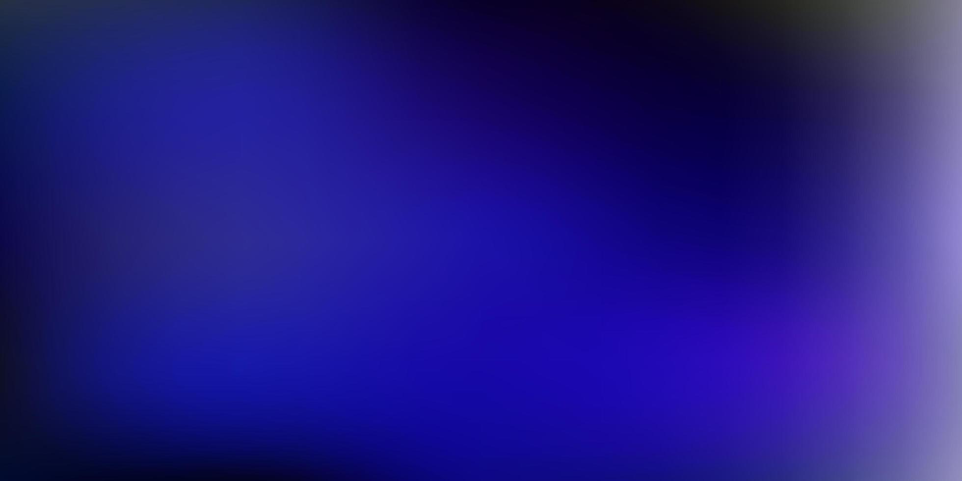 Dark blue vector gradient blur pattern.