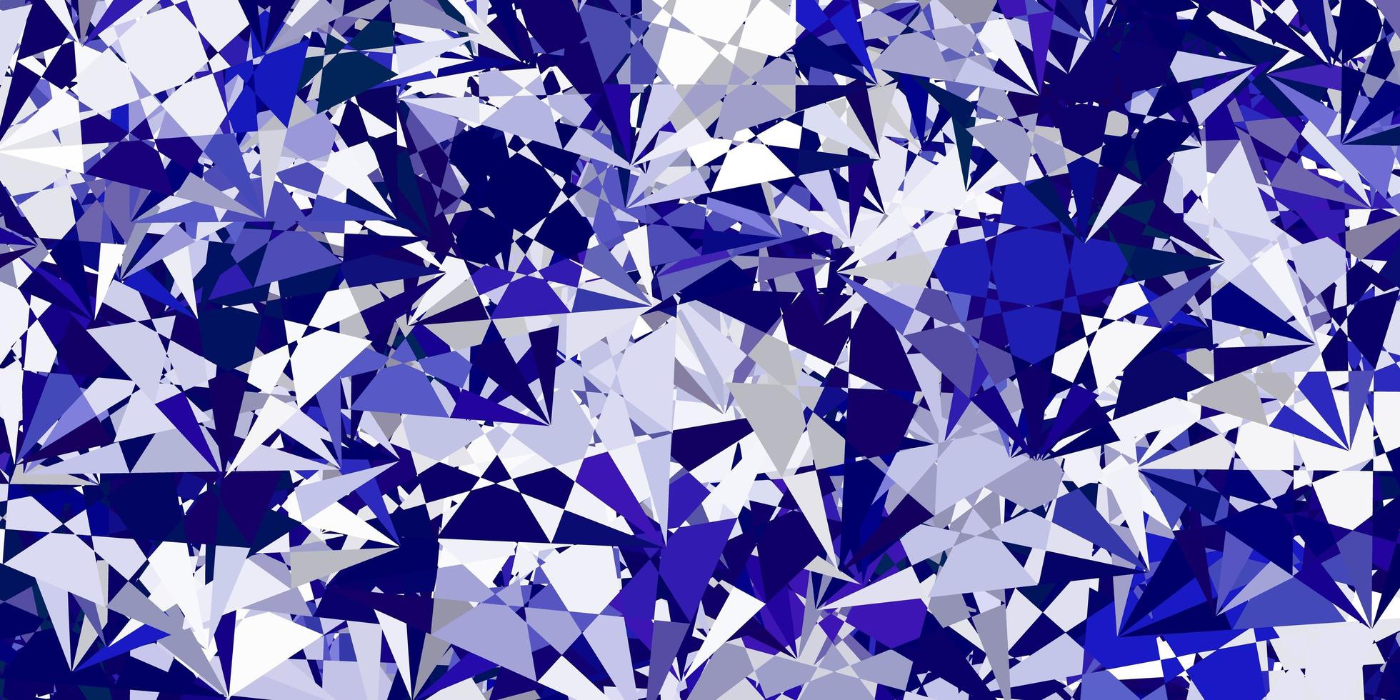 Light Gray vector background with triangles.