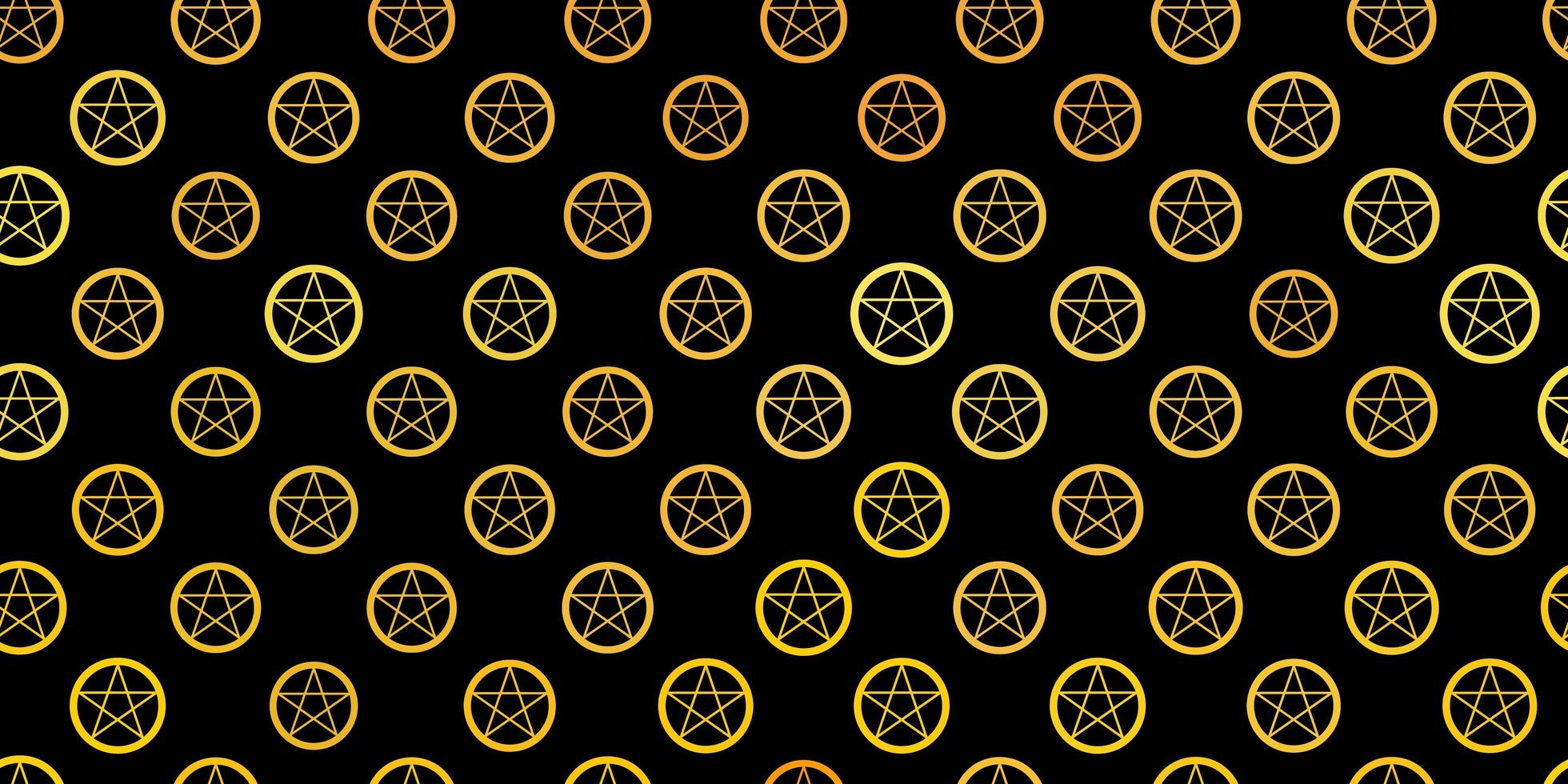 Dark Gray vector background with occult symbols.