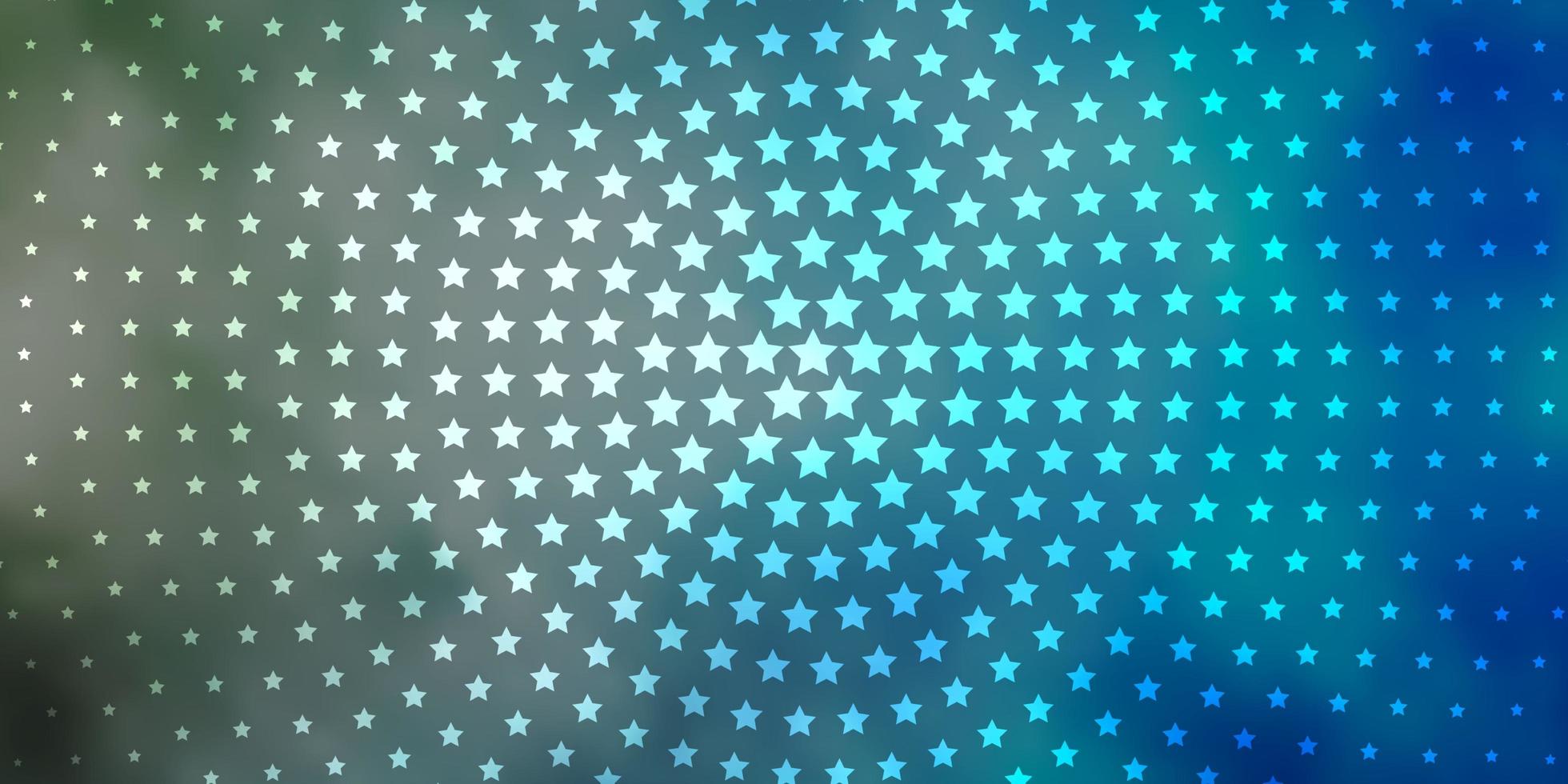 Light Blue, Yellow vector texture with beautiful stars.