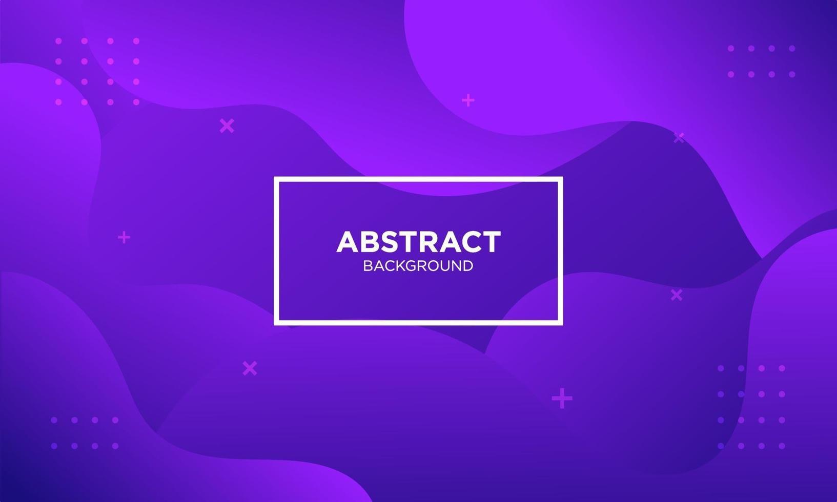 Abstract Purple Fluid Wave Background vector