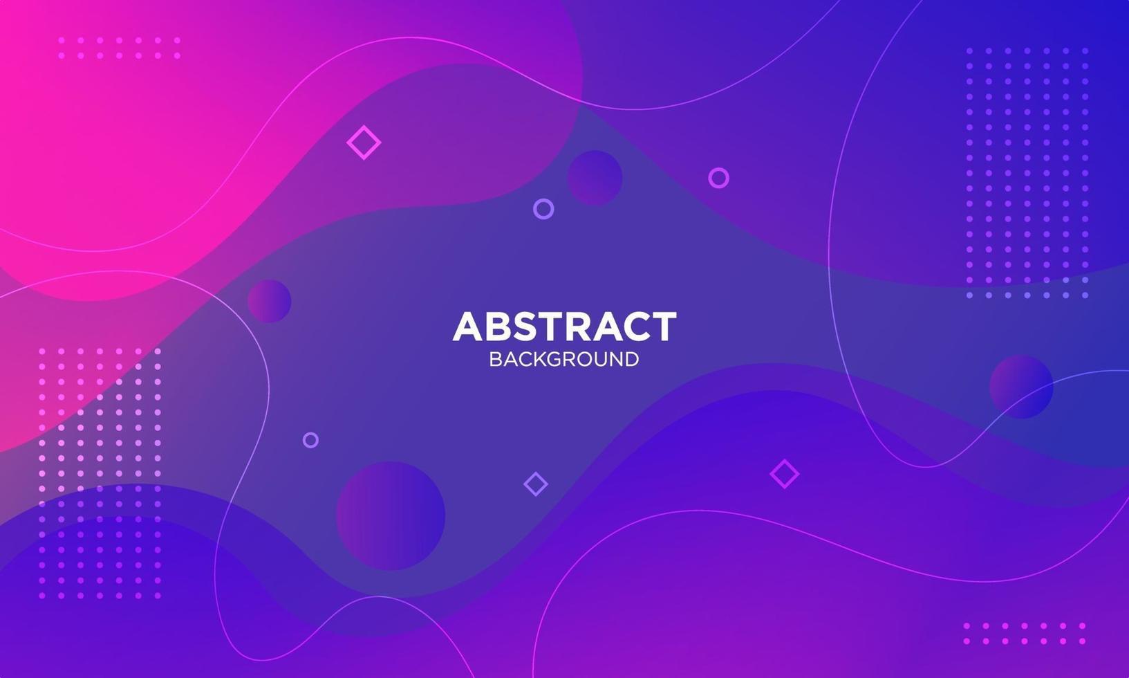 Abstract Colorful Fluid Wave Background vector