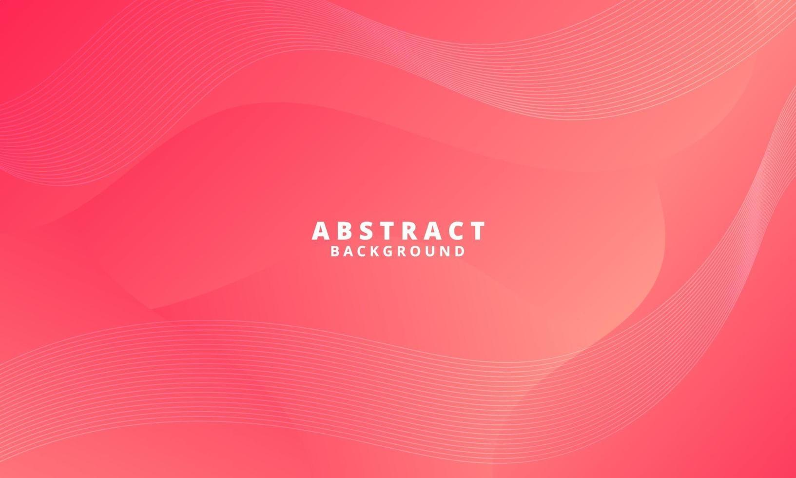 Abstract Pink Fluid Wave Background vector