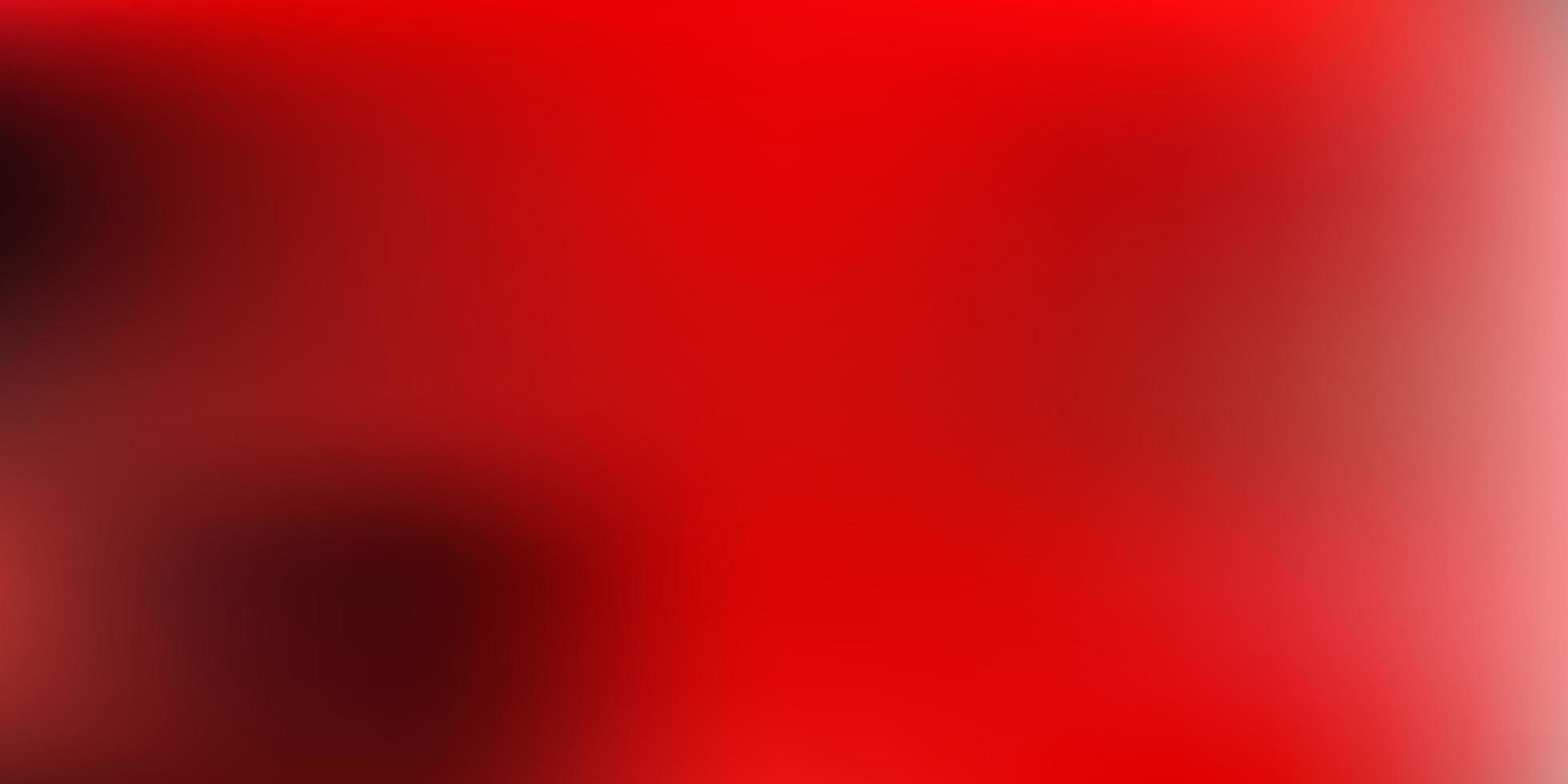 Dark red, yellow vector abstract blur texture.