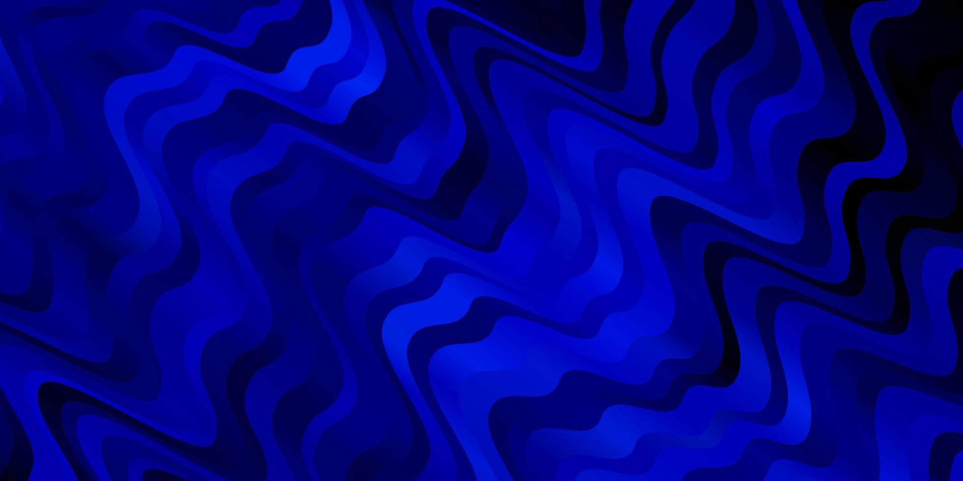 Diseño vectorial azul oscuro con arco circular. vector