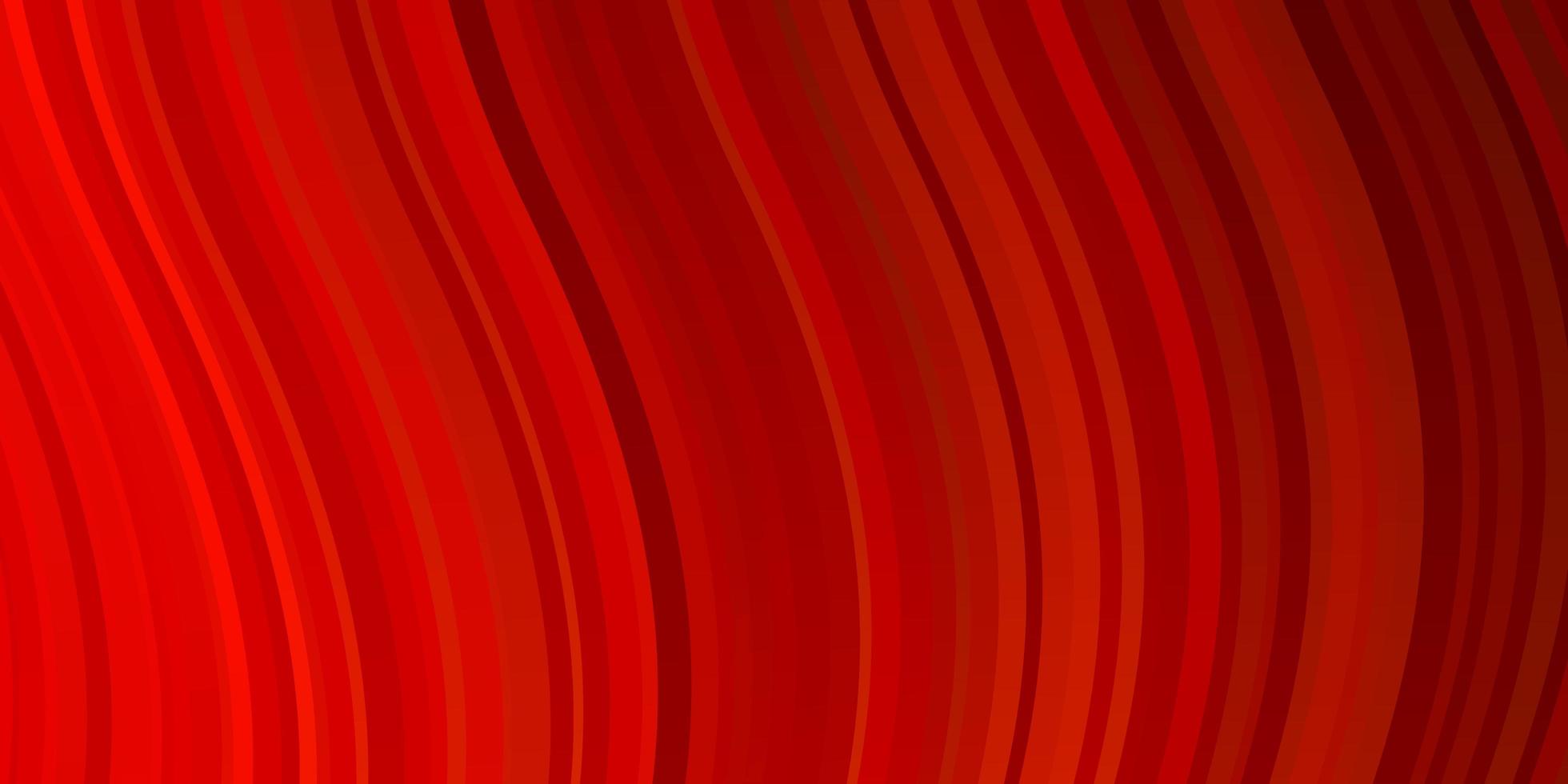 Dark Red vector template with curves.